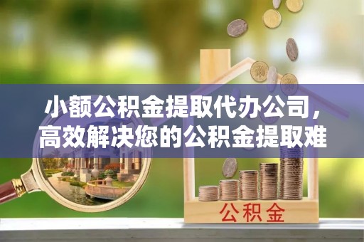兴安盟小额公积金提取代办公司，高效解决您的公积金提取难题